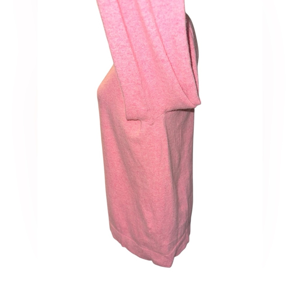 J. Crew Teddie Women's Cotton Wool Blend sweater Sz XL heathered pink - Picture 3 of 9